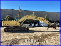 Kobelco SK210LC Crawler Excavator Thumb OPERATION/INSPECTION VIDEO