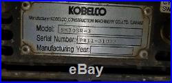 Kobelco SK30SR-3 Excavator low hours
