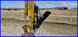 Kobelco SK45SR-2 Mini Excavator Trackhoe Backhoe Case CX47 Yanmar Diesel Thumb
