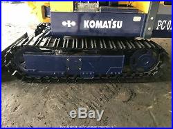 Komatsu PC01-1 Mini Excavator with Hydraulic Thumb