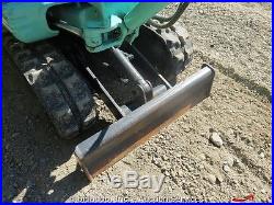Komatsu PC02-1A Micro Mini Excavator Diesel Rubber Tracks 27 Blade