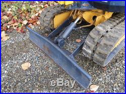 Komatsu PC05-5 Micro Mini Excavator Backhoe 39 Blade Rubber Tracks Diesel