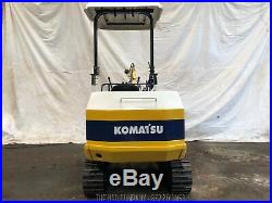 Komatsu PC10-3 Mini Excavator with Hydraulic Thumb S/N 5653