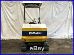Komatsu PC10-3 Mini Excavator with Hydraulic Thumb S/N 6751