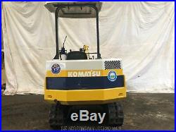 Komatsu PC10-6 Mini Excavator with Hydraulic Thumb S/N 22844