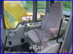 Komatsu PC120-6E Hydraulic Excavator Thumb Enclosed Cab Heat A/C 2-Buckets