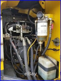 Komatsu PC138US LC-8 Excavator Heat/AC Rear Camera Aux Hyd Quick Coupler IN NY