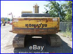 Komatsu PC200LC-6LE Hydraulic Excavator Heated Cab Q/C Aux Hyd Thumb A/C bidadoo