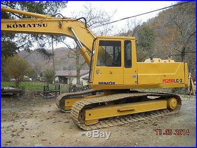 Komatsu PC200 LC-3 Excavator