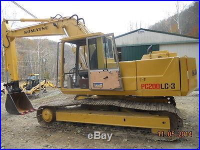 Komatsu PC200 LC-3 Excavator