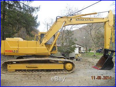 Komatsu PC200 LC-3 Excavator