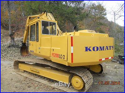 Komatsu PC200 LC-3 Excavator