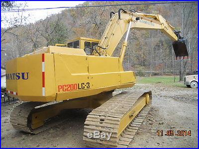 Komatsu PC200 LC-3 Excavator