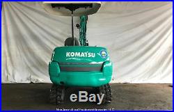 Komatsu PC20-7 Mini Excavator with Hydraulic Thumb