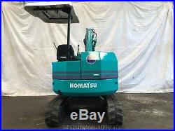 Komatsu PC28UU Mini Excavator with Hydraulic Thumb S/N 3233