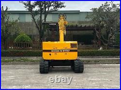 Komatsu PC50UU Mini Excavator with Hydraulic Thumb S/N 3802