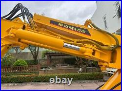 Komatsu PC50UU Mini Excavator with Hydraulic Thumb S/N 3802