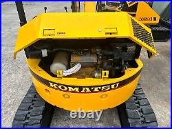 Komatsu PC50UU Mini Excavator with Hydraulic Thumb S/N 3802