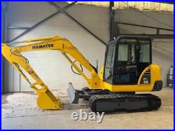 Komatsu PC-56 Excavator Tier 4 Fully Overhauled Komatsu PC-56 Excavator Tier 4 Fully Overhauled