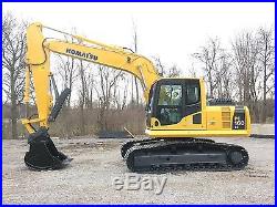 Komatsu pc160lc-8 with thumb and hydro quick coupler 1987 hours excellent shape