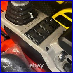 Kubota Engine Mini Excavator with Side Swing Boom, & Hydraulic Thumb AGT-QK18K-C