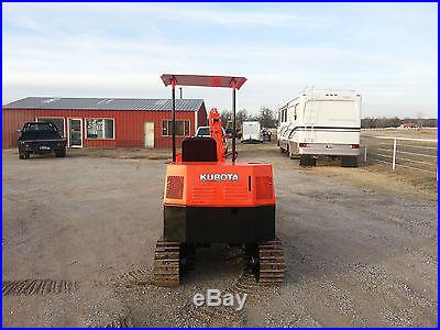 Kubota KH8H Mini Excavator Trackhoe Backhoe Dozer Kubota Diesel NO RESERVE