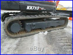 Kubota KX71-3S Excavator Tractor Dozer Rubber Tracks Blade 3RD Valve Diesel