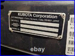 Kubota KX71-3 Excavator, 2021 Year Model, 468 Hours, Hydraulic Thumb