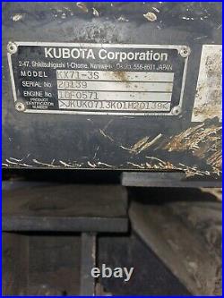 Kubota KX71-3 Mini Excavator