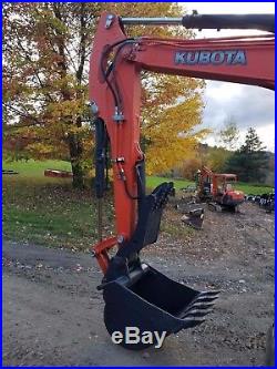 Kubota Kx057-4 Excavator Fully Loaded Angle Blade Hydraulic Thumb Ready 2 Work