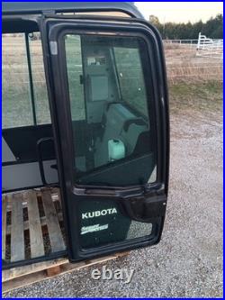 Kubota Kx080-4 Excavator, Mini Excavator Cab Assembly Part# Rd838-49000