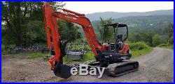 Kubota Kx161-3 Excavator Hydraulic Thumb Low Hrs Ready To Work