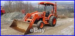 Kubota M59 Tractor Loader Backhoe Exceptional Low Hours Ready To Work! We Ship