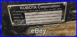 Kubota kx71-3 Mini Excavator AND 22 ft Tilt trailer low hours serviced
