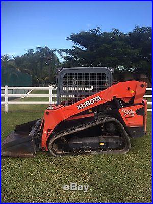 Kubota skid steer and kubota excavator