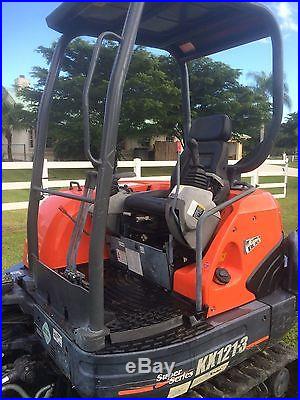 Kubota skid steer and kubota excavator