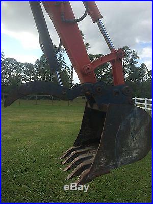 Kubota skid steer and kubota excavator