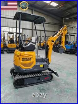 Kuugao TE18 Mini Excavator 1.5T 1.8T Crawler Digger 39HP Compact Farm Machine Kuugao TE18 Mini Excavator 1.5T 1.8T Crawler Digger 39HP Compact Farm Machine