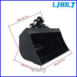 LABLT 600mm Tilting Bucket Attachment for Mini Excavator Bucket Replacement
