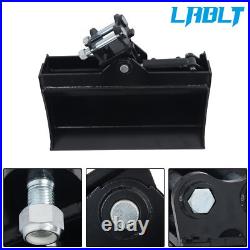 LABLT 600mm Tilting Bucket Attachment for Mini Excavator Bucket Replacement