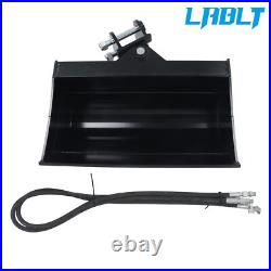 LABLT 600mm Tilting Bucket Attachment for Mini Excavator Bucket Replacement