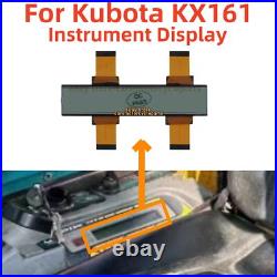 LCD Display For KUBOTA KX161 Mini Excavator Instrument Dashboard Replacement NEW
