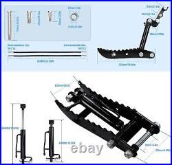 L-Shaped Three Hole Hydraulic Thumb For Mini Excavators Attachments Metal Grab