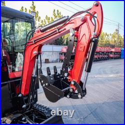MMS 10HCAB 1 Ton Enclosed Cab Mini Excavator 13.5HP Gasoline Engine Small Digger