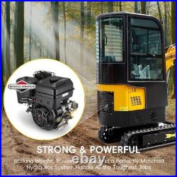 MMS 1.2Ton Mini Excavator with Enclosed Cab Engine Free Attachments