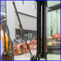 MMS 1.2Ton Mini Excavator with Enclosed Cab Engine Free Attachments