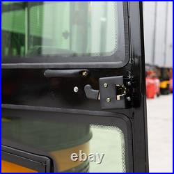 MMS 1.2Ton Mini Excavator with Enclosed Cab Engine Free Attachments