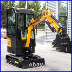 MMS 1.2 Ton Enclosed Cab Mini Excavator 13.5HP Gasoline Engine Small Digger MMS 1.2 Ton Enclosed Cab Mini Excavator 13.5HP Gasoline Engine Small Digger