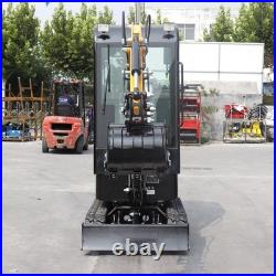 MMS 1.2 Ton Enclosed Cab Mini Excavator 13.5HP Gasoline Engine Small Digger MMS 1.2 Ton Enclosed Cab Mini Excavator 13.5HP Gasoline Engine Small Digger
