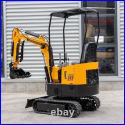 MMS 1 Ton Mini Excavator with Briggs&Stratton 13.5HP Gasoline Engine